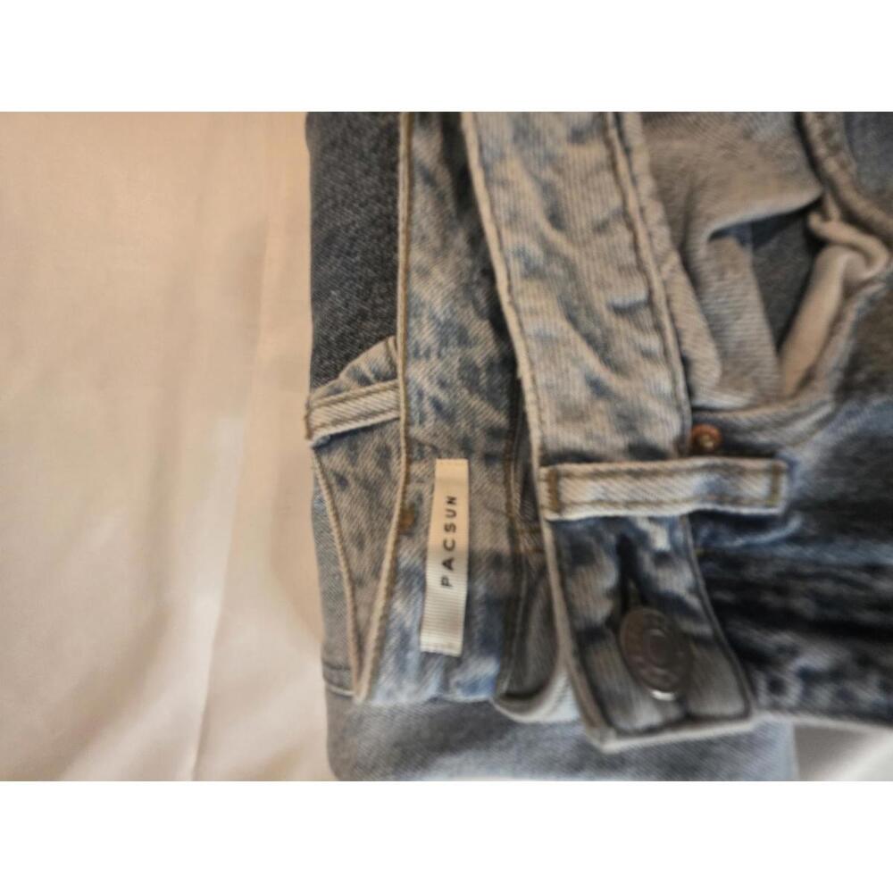 Women's Patchwork Straight Leg Jeans by Jacques - Picture 5 of 6